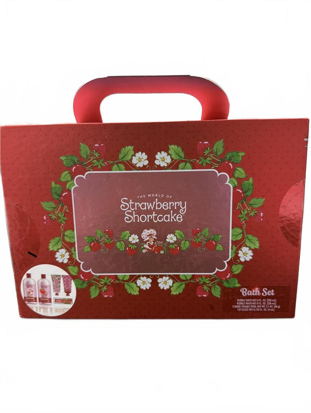 Strawberry Shortcake Bath Set
